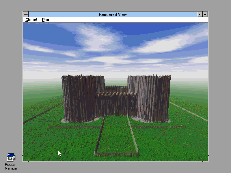 VistaPro 3.12 for Windows - Render